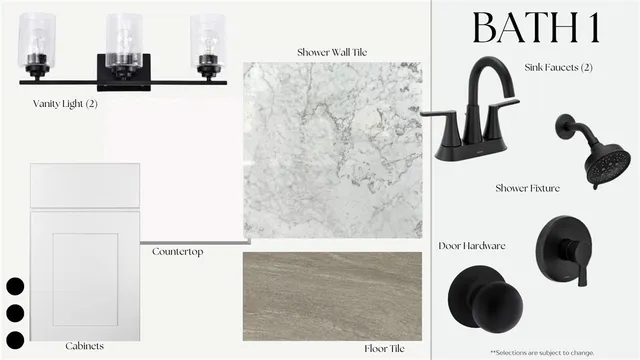 a picture of a bathroom with sink and mirror