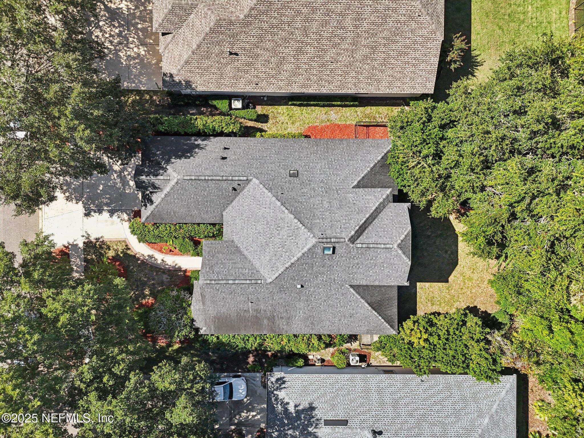 333 Stokes Creek Drive St. Augustine, FL 32095 - Photo 53 of 68 an aerial view of a house with a yard