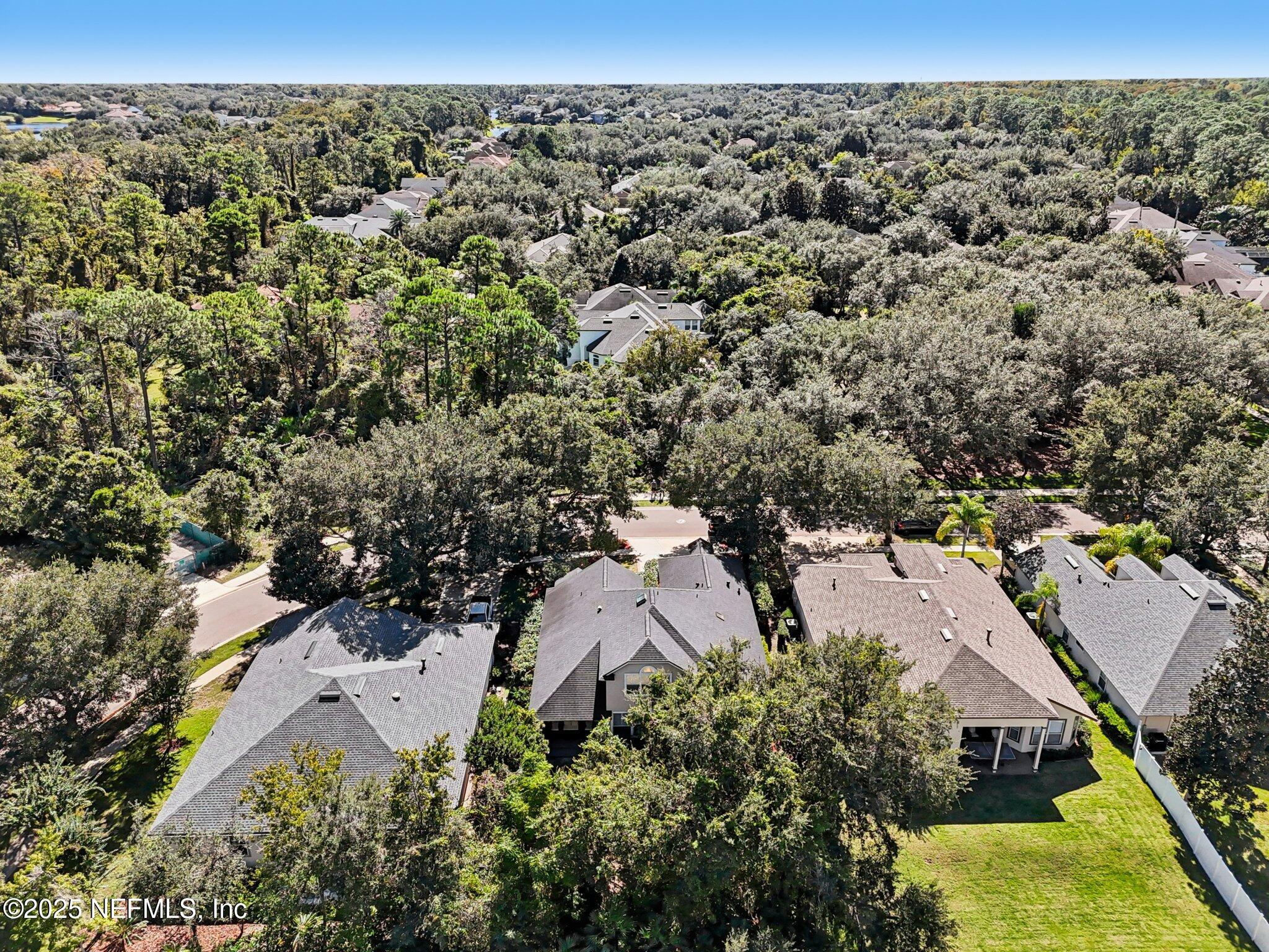 333 Stokes Creek Drive St. Augustine, FL 32095 - Photo 56 of 68 an aerial view of house with yard