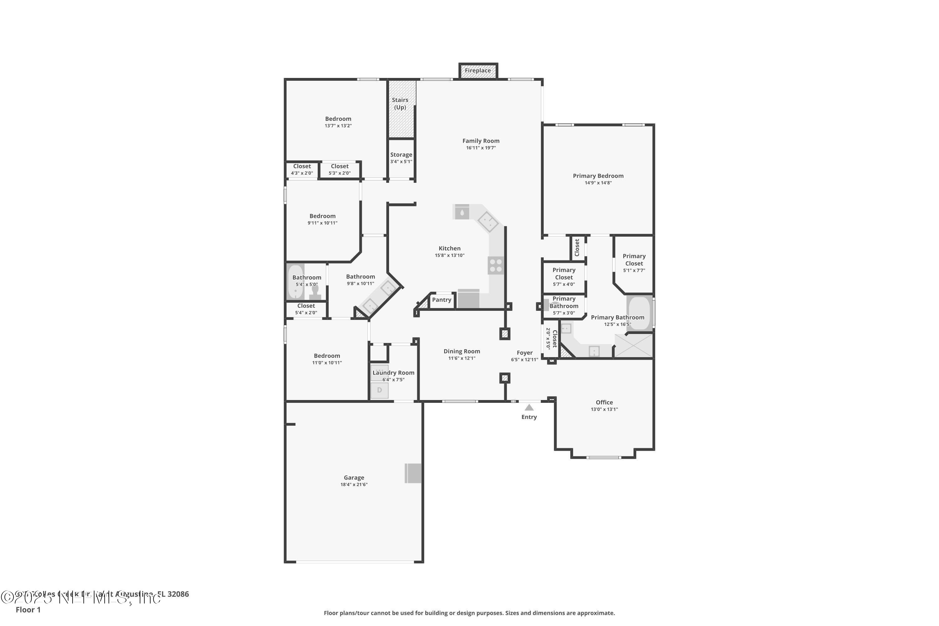 333 Stokes Creek Drive St. Augustine, FL 32095 - Photo 57 of 68 1-floor-1