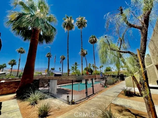 a view of outdoor space with seating area