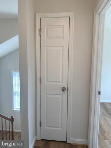 a view of front door