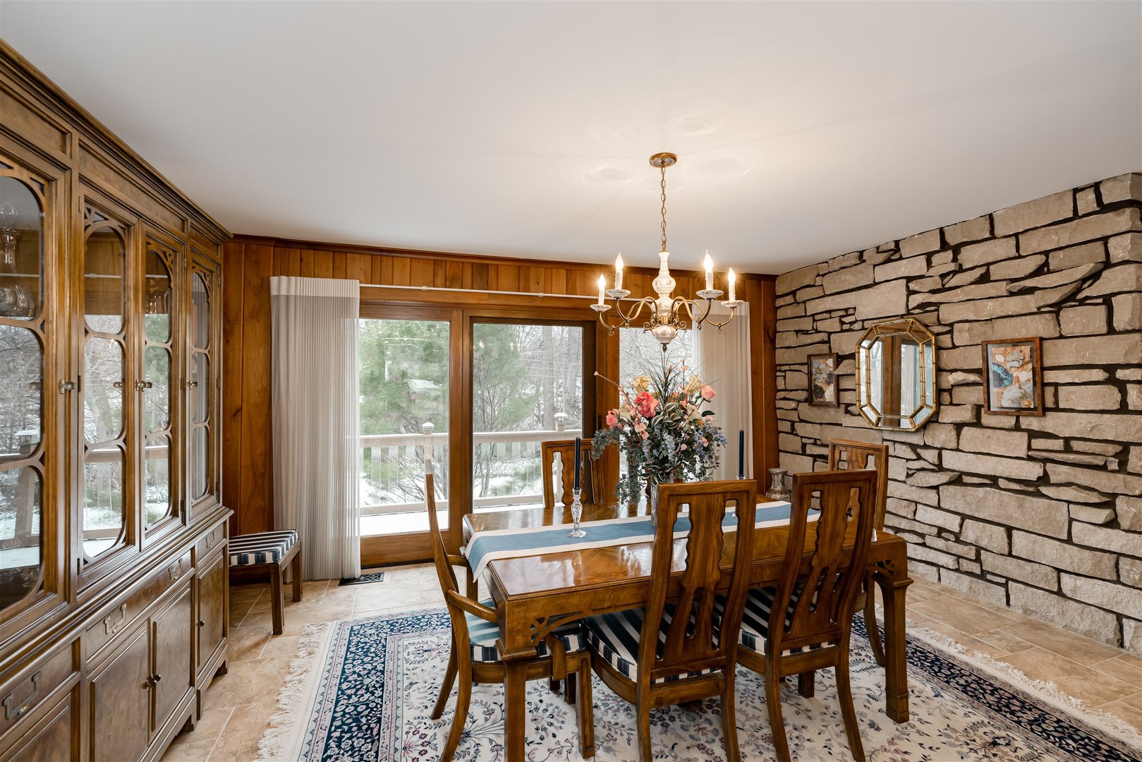 219 Parkview Drive Bloomington, IL 61701 - Photo 26 of 60 a view of a dining room with furniture window and outside view