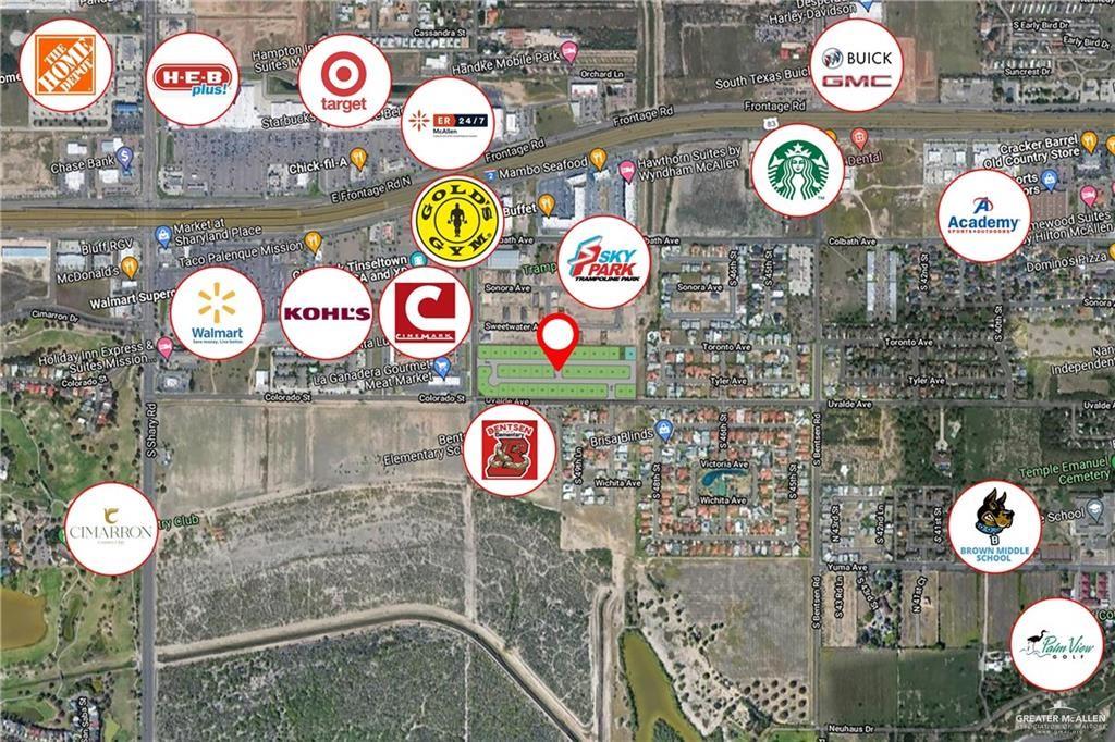 4905 Tyler Avenue, Unit 4 McAllen, TX 78503 - Photo 14 of 23 a close view of kitchen racks on wall