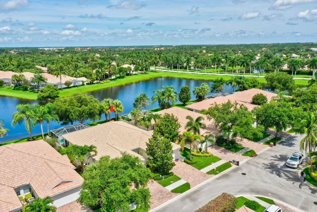 a view of a garden with an outdoor space