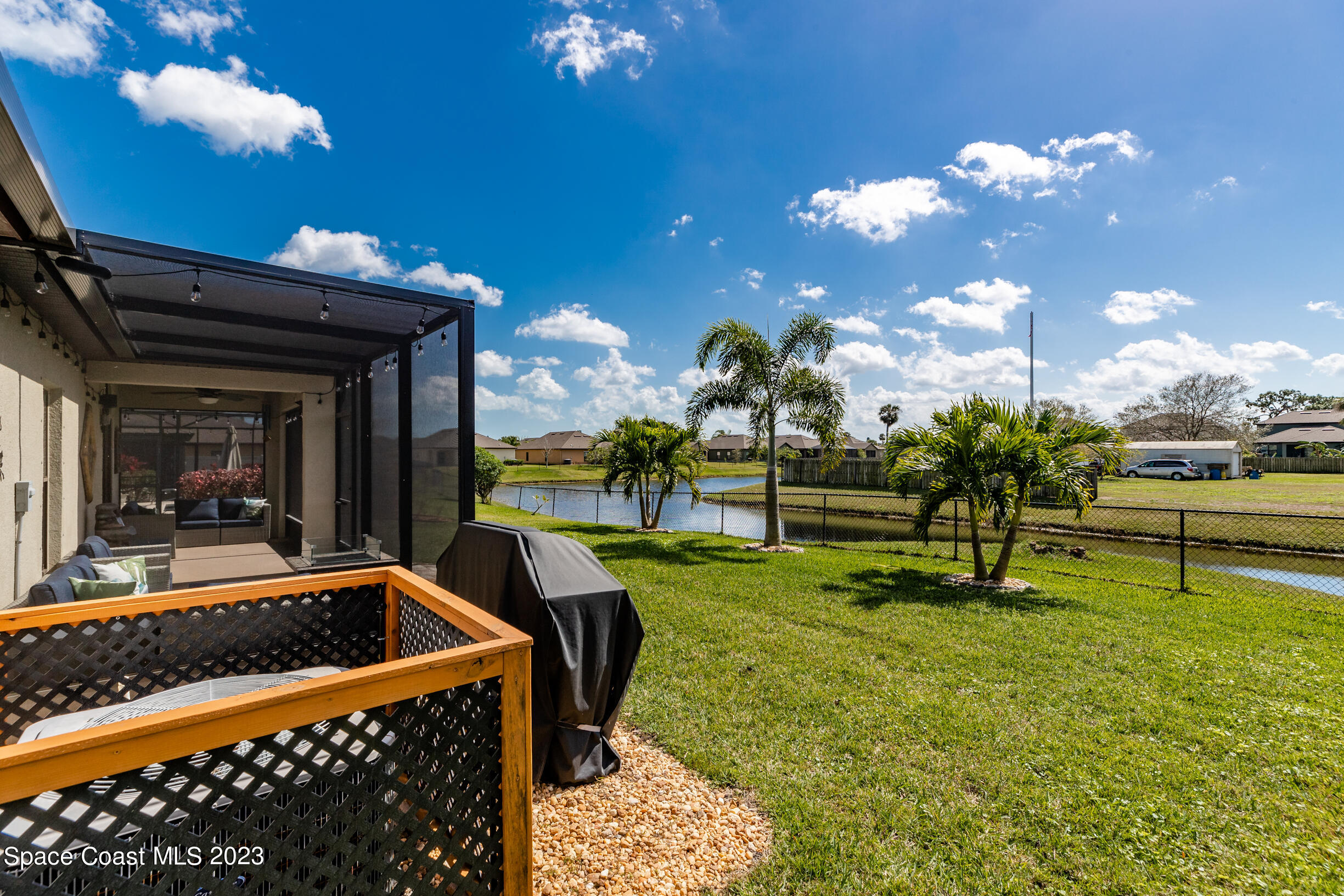 Undisclosed Address Melbourne, FL 32901 - Photo 50 of 53 a view of a bench in front of house