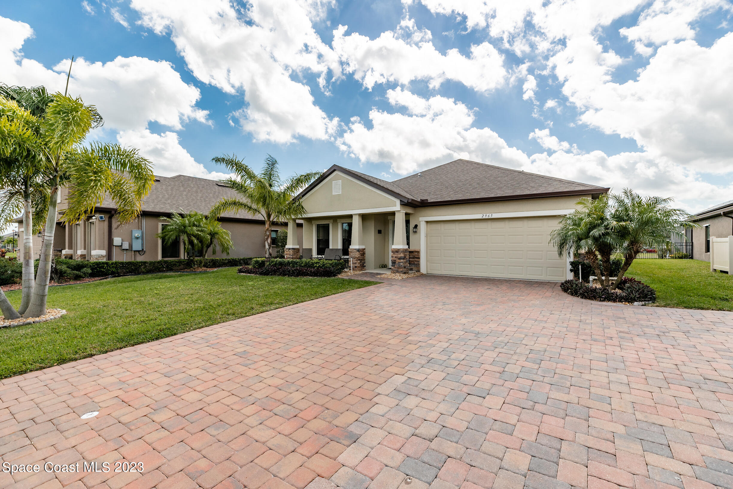 Undisclosed Address Melbourne, FL 32901 - Photo 9 of 53 a view of house with yard and entertaining space