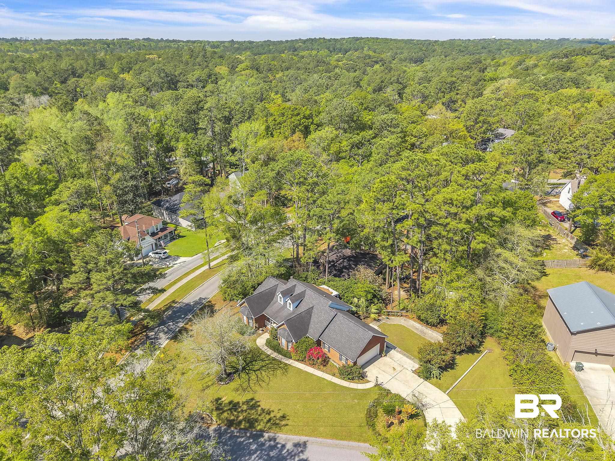 367 Ridgewood Drive Daphne, AL 36526 - Photo 65 of 71 Bird's eye view with a view of trees