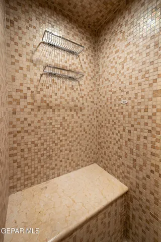 a view of living room with washer and dryer