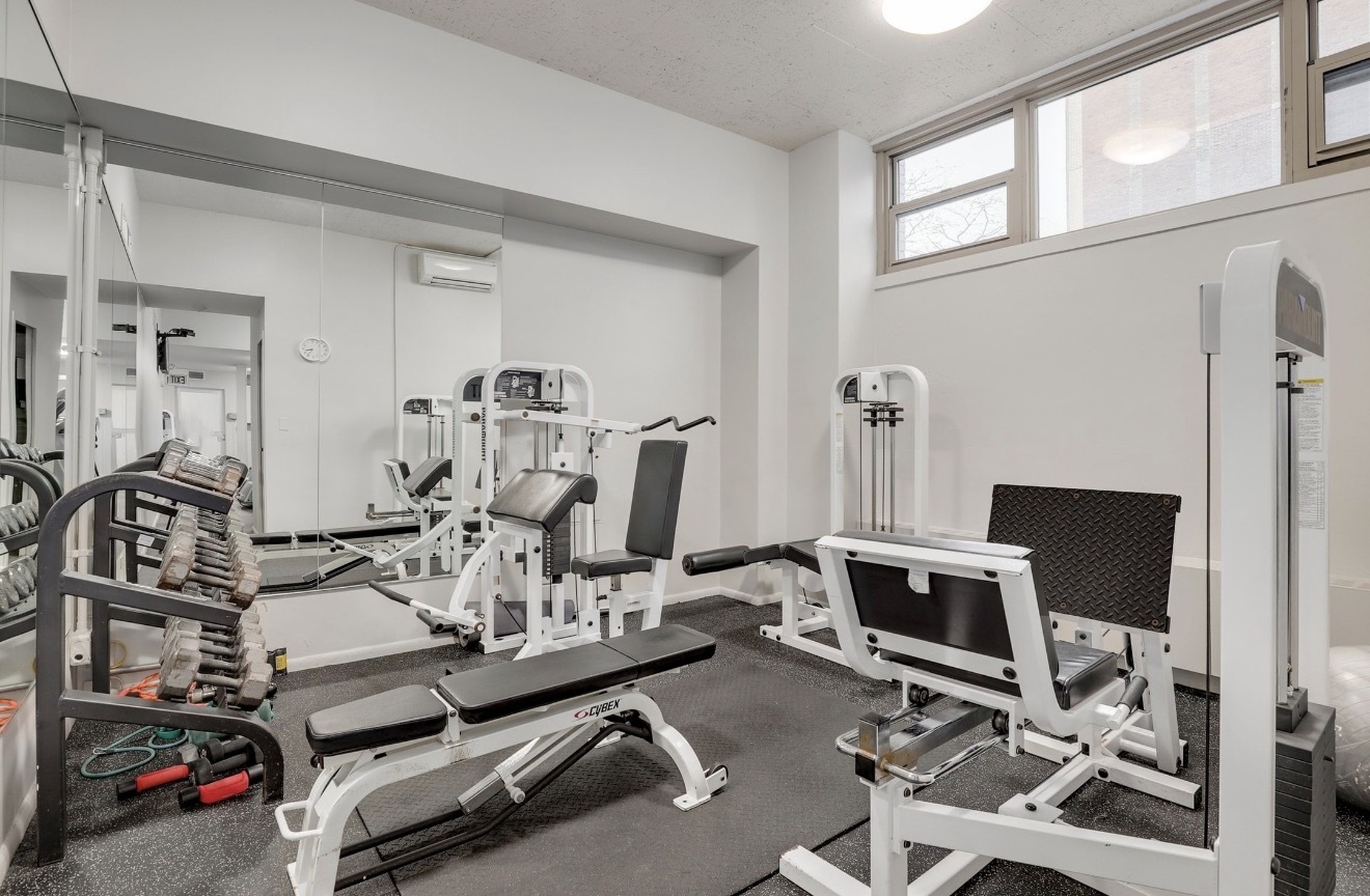 1550 North Lake Shore Drive, Unit 9F Chicago, IL 60610 - Photo 14 of 19 a view of a room with gym equipment