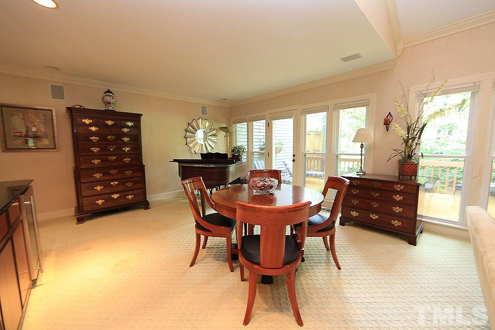 2023 Landings Way Raleigh, NC 27615 - Photo 13 of 25 a view of a dining room with furniture and a window