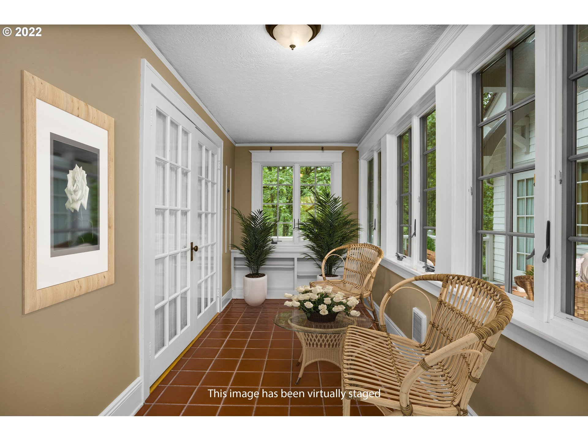 2554 Southwest Arden Road Portland, OR 97201 - Photo 12 of 26 a living room with furniture and a large window