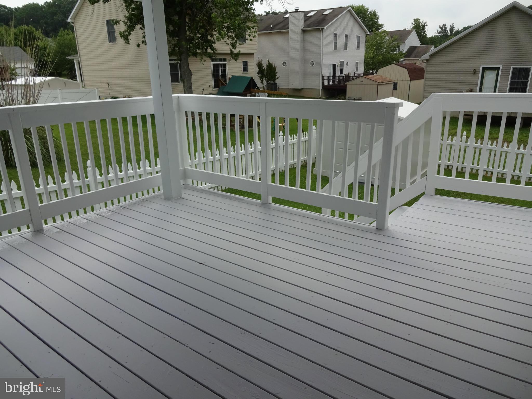 1613 Cape May Road Baltimore, MD 21221 - Photo 11 of 28 Deck off of the Sun Room/ Breakfast Area