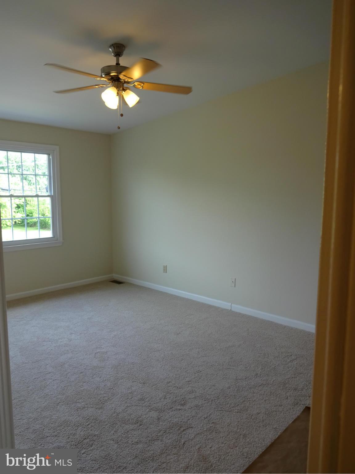 1613 Cape May Road Baltimore, MD 21221 - Photo 13 of 28 Master Bedroom w/ New Carpeting, Ceiling Fan