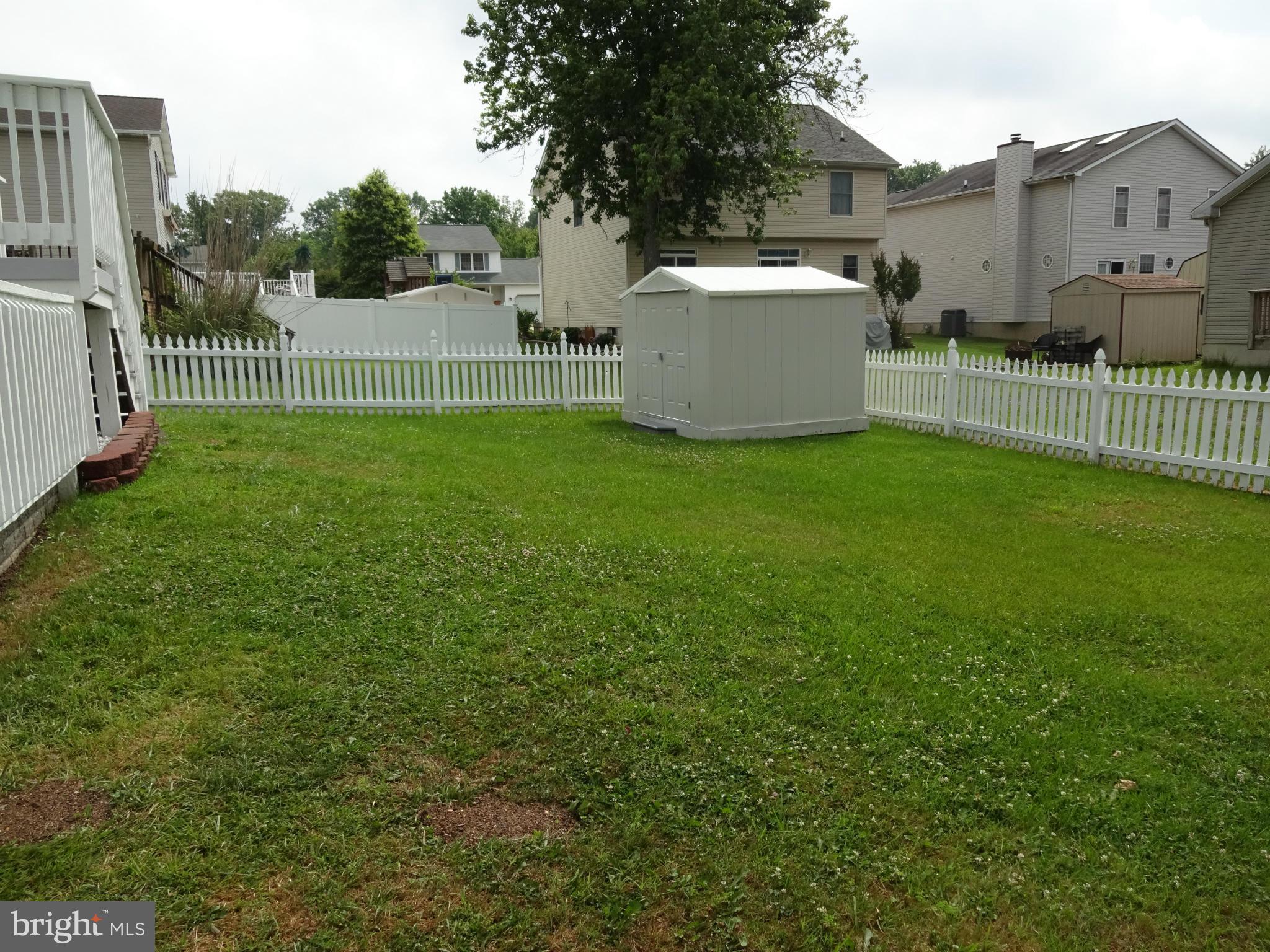1613 Cape May Road Baltimore, MD 21221 - Photo 27 of 28 Fenced Rear Yard and the Shed Stays