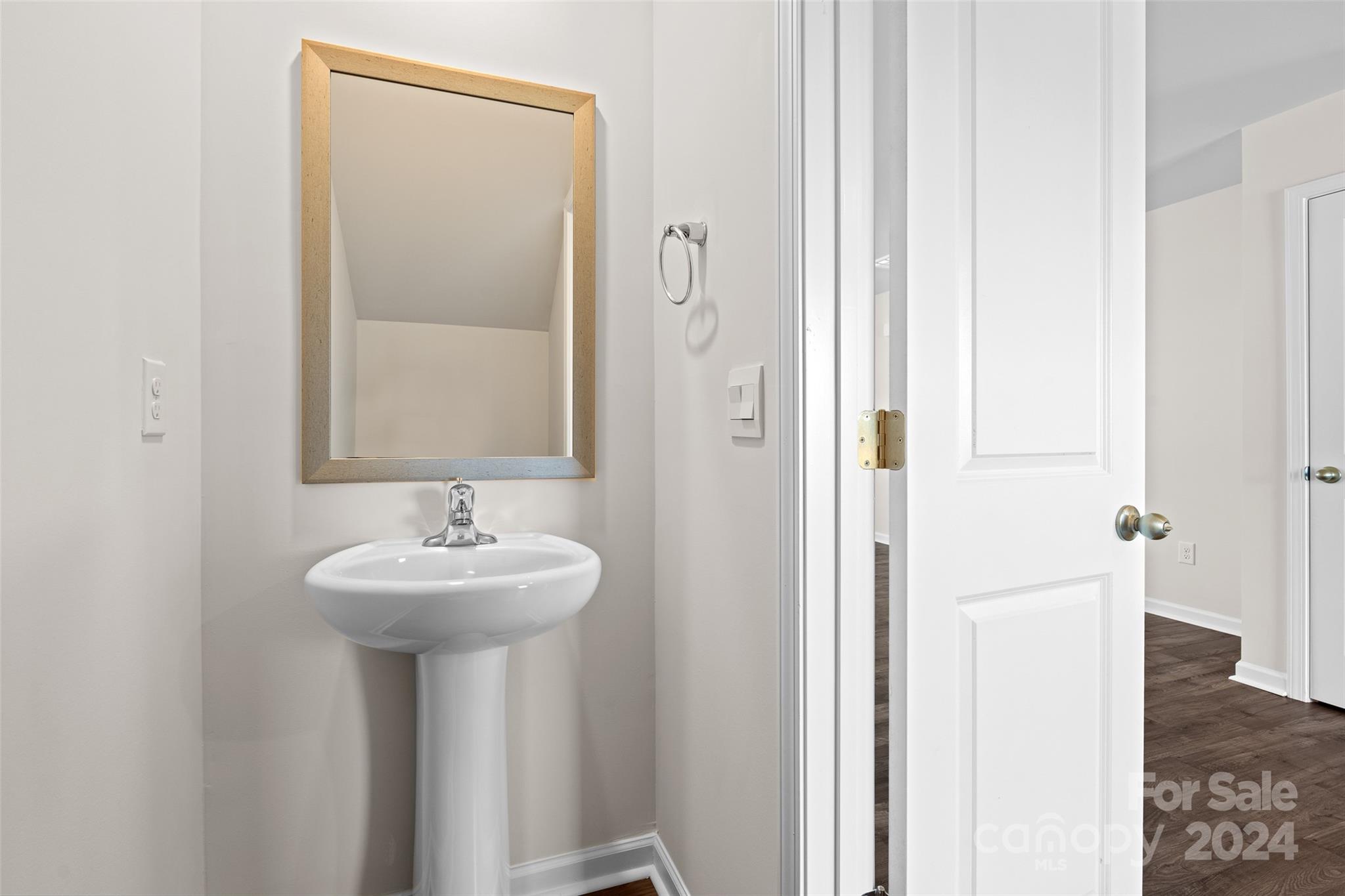 100 Callie River Clyde, NC 28721 - Photo 11 of 22 a bathroom with a sink and a mirror