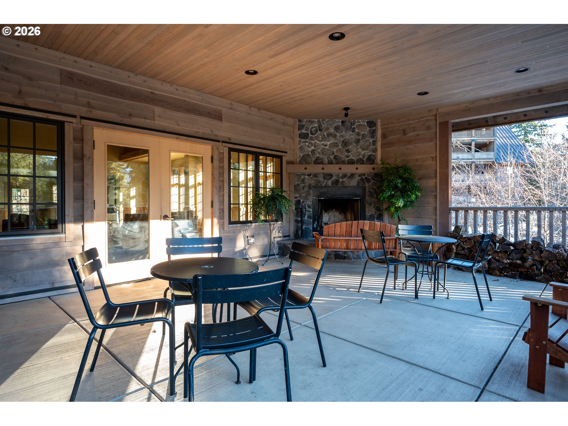 31250 East Collins Lake Road, Unit 6 Government Camp, OR 97028 - Photo 34 of 35 a view of a dining room with furniture window and outside view
