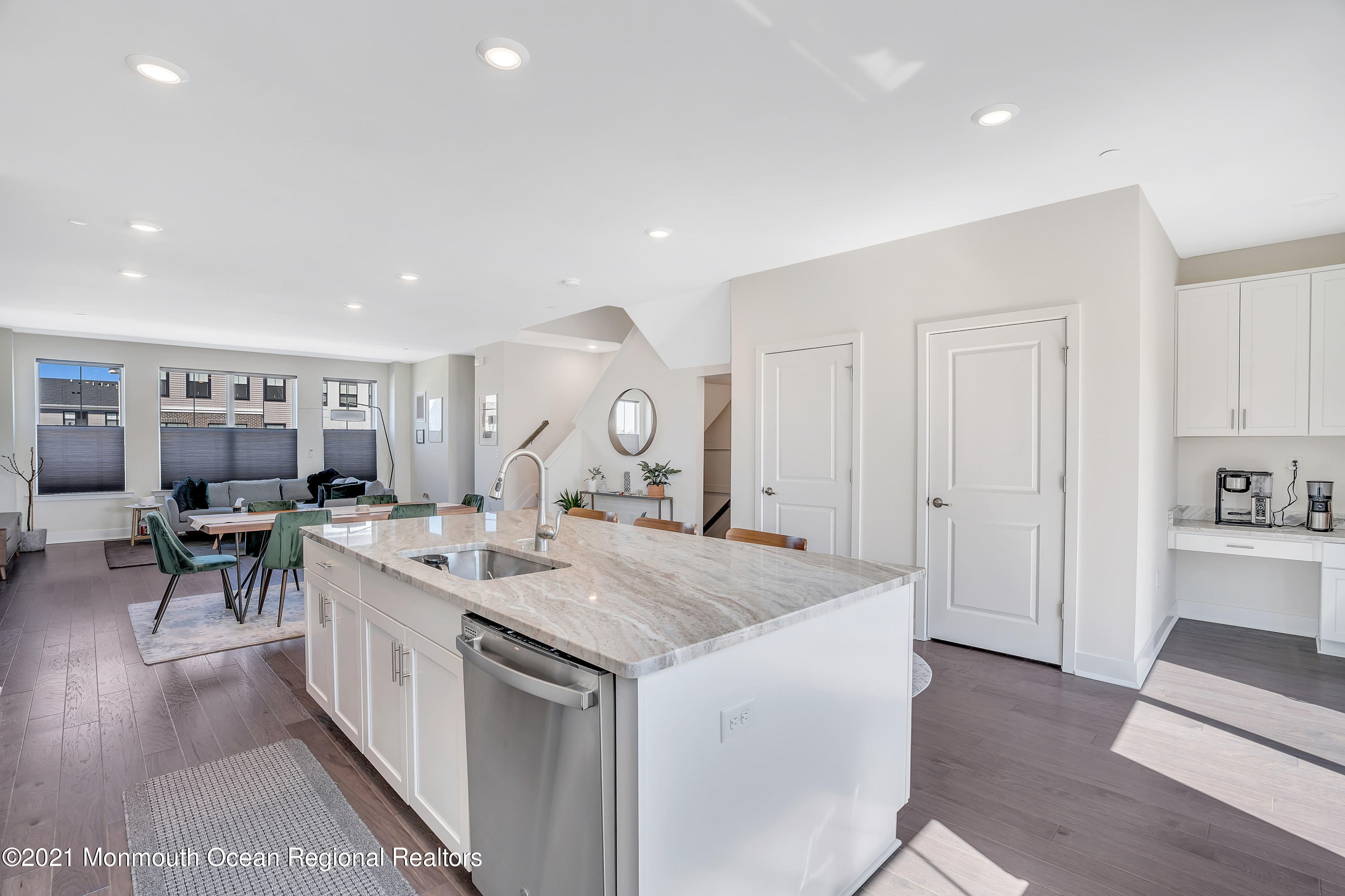 26 Kelly Way Tinton Falls, NJ 07724 - Photo 13 of 34 a living room with stainless steel appliances granite countertop furniture a sink a rug and a window