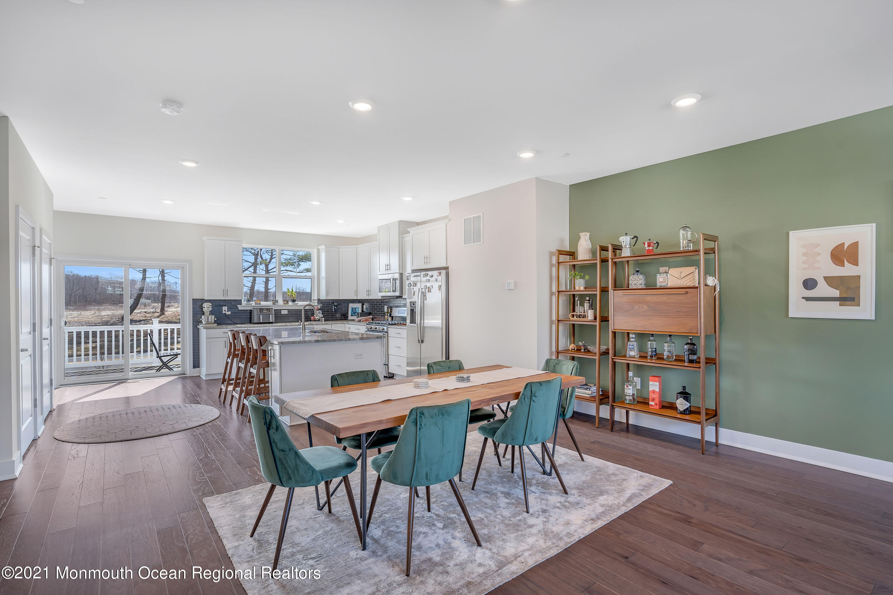 26 Kelly Way Tinton Falls, NJ 07724 - Photo 16 of 34 a view of a dining room with furniture and wooden floor