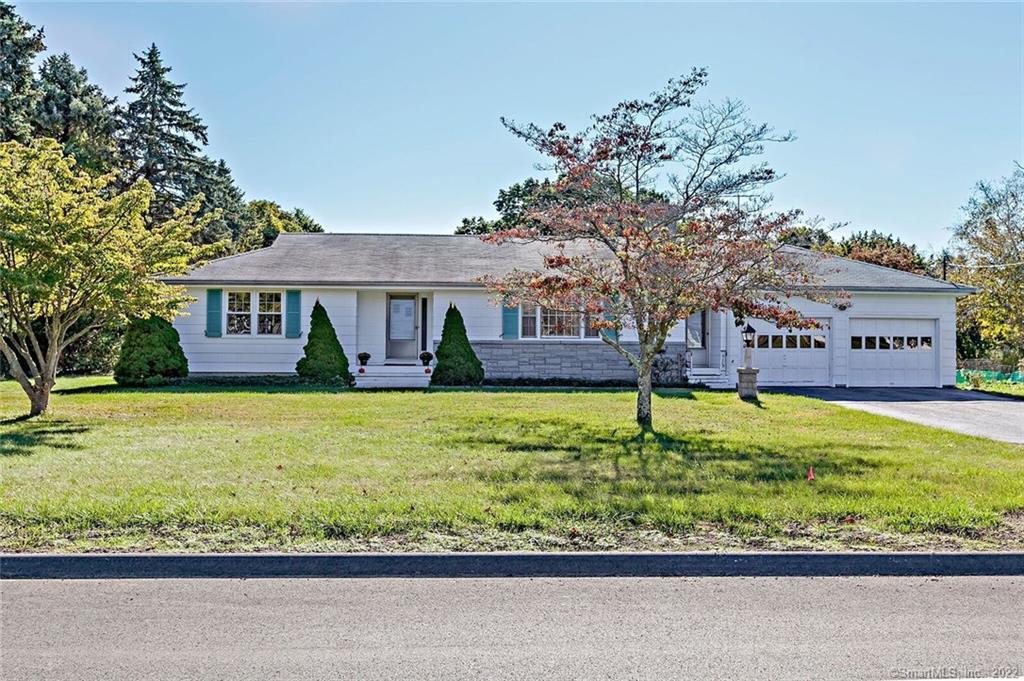 17 Harvester Road Trumbull, CT 06611 - Photo 1 of 1 17 Harvester Rd-Front yard on 1.18 level acres.