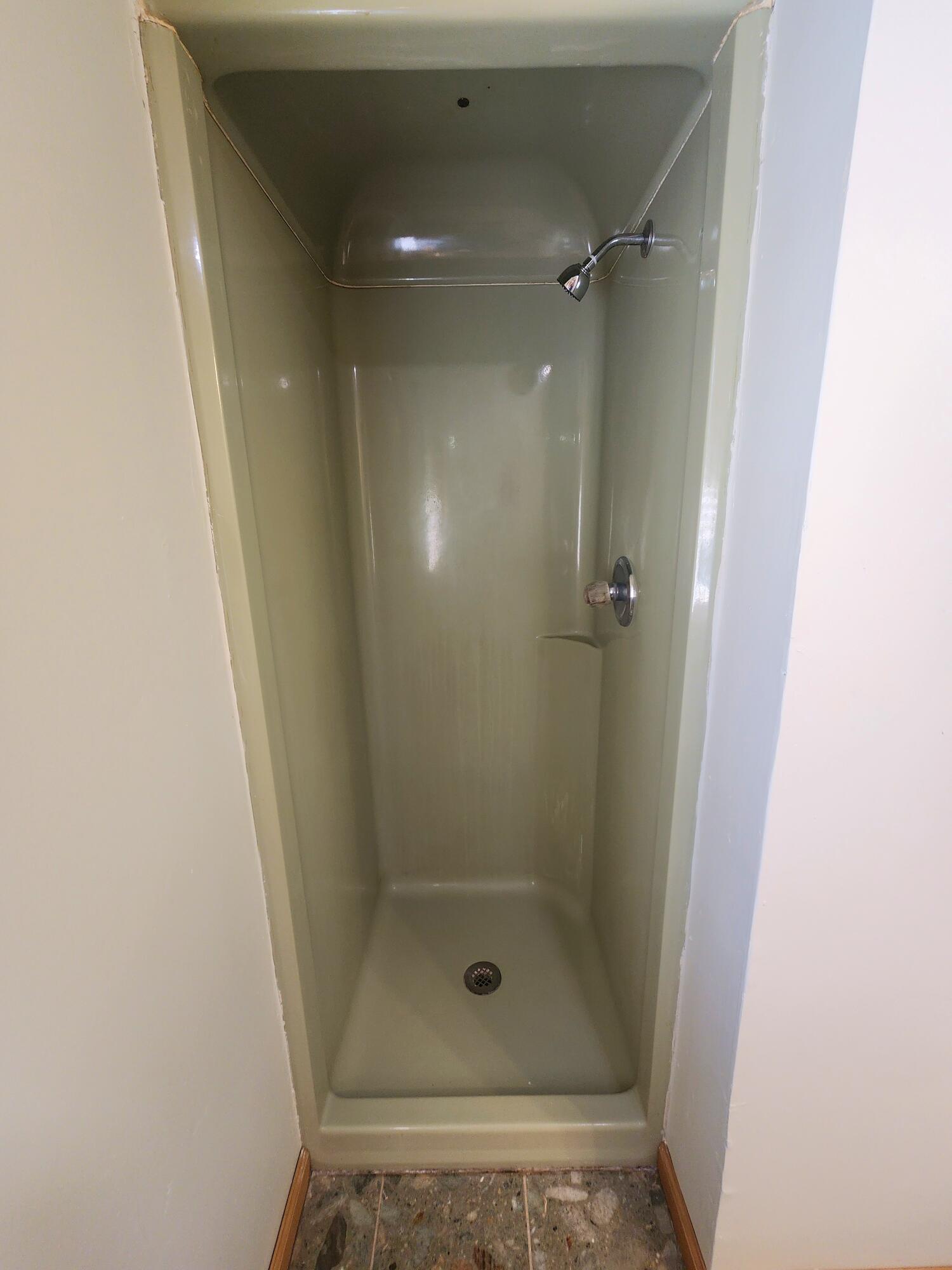 2263 Cramer Road Bushkill, PA 18324 - Photo 34 of 70 a bathroom with a glass shower door