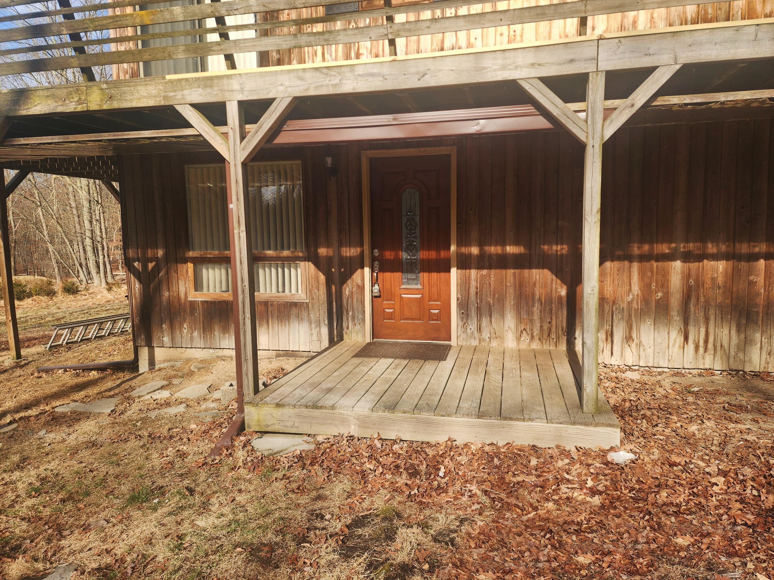 2263 Cramer Road Bushkill, PA 18324 - Photo 7 of 70 a view of a porch