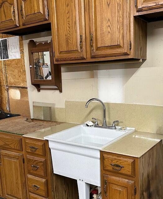 7751 Mulberry Road Heath, OH 43056 - Photo 37 of 70 GARAGE/SHOP SINK AND CABINETS