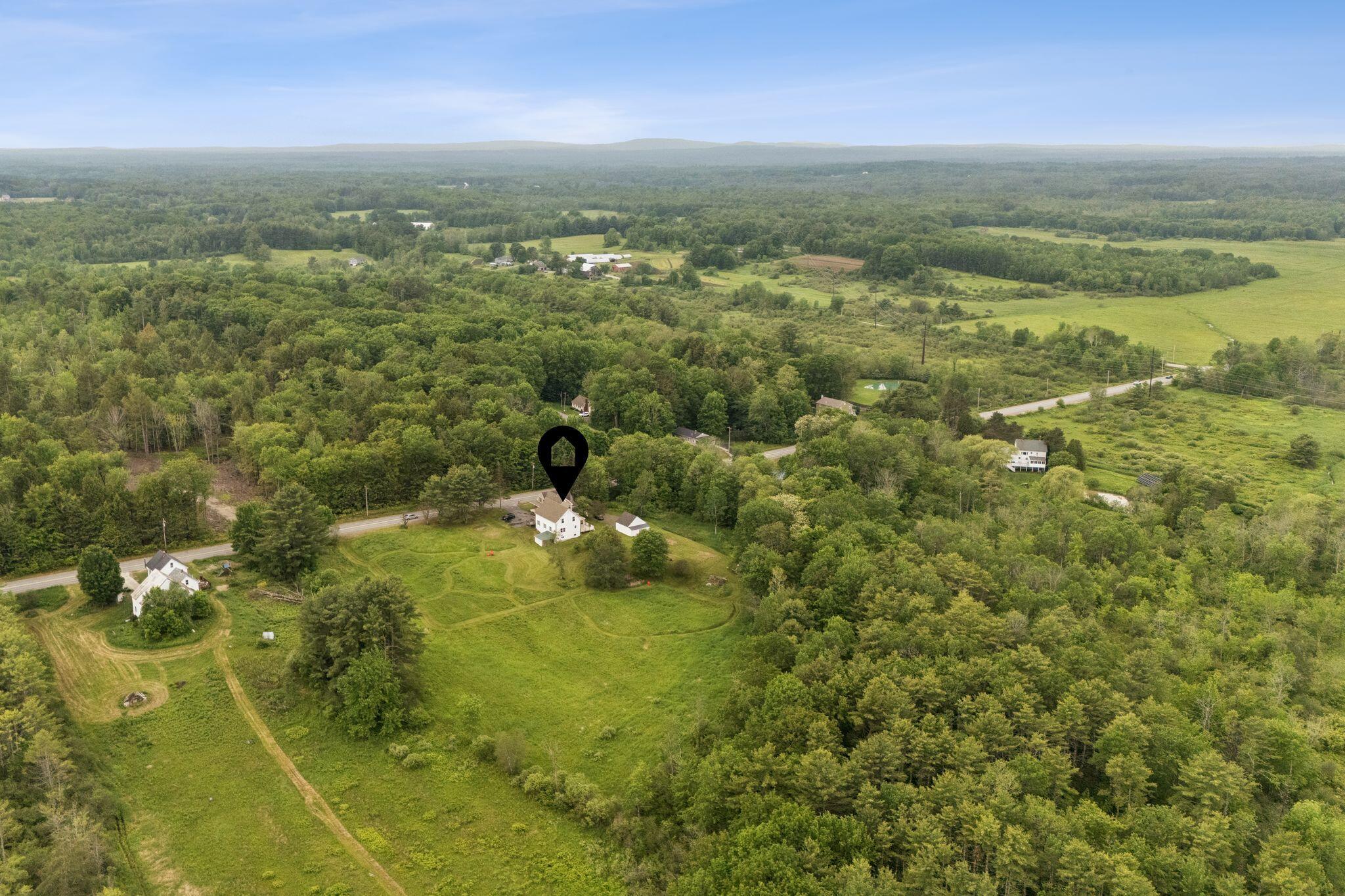 1228 Long Plains Road Buxton, ME 04093 - Photo 83 of 92 Aerial view