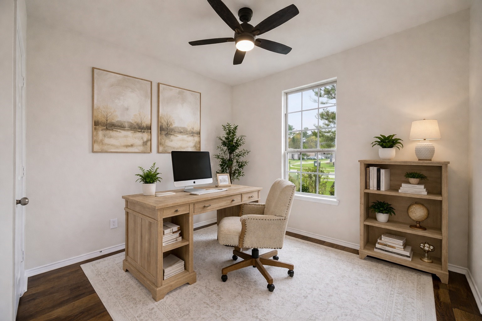 4275 Pine Still Road Conroe, TX 77304 - Photo 7 of 25 4th bedroom or Study, sunny and bright!