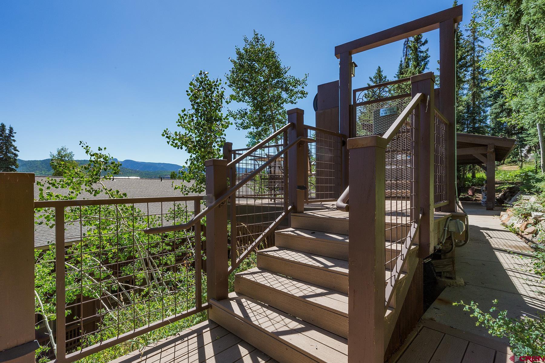 400 Sheol Street, Unit 8 Durango, CO 81301 - Photo 29 of 35 a view of stairs and yard