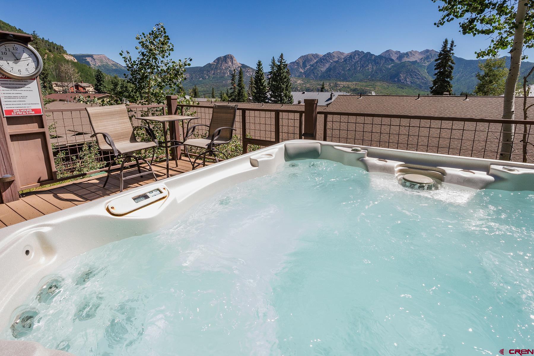 400 Sheol Street, Unit 8 Durango, CO 81301 - Photo 30 of 35 a view of a terrace with sitting area