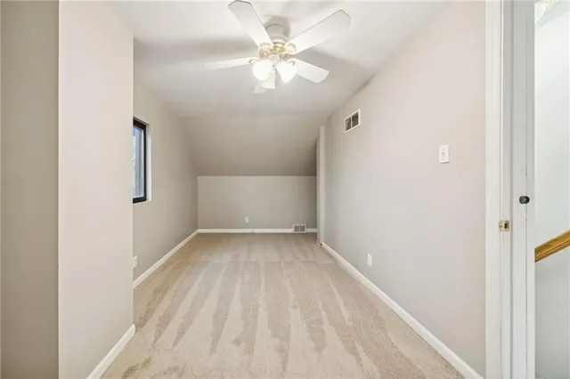 a view of empty room