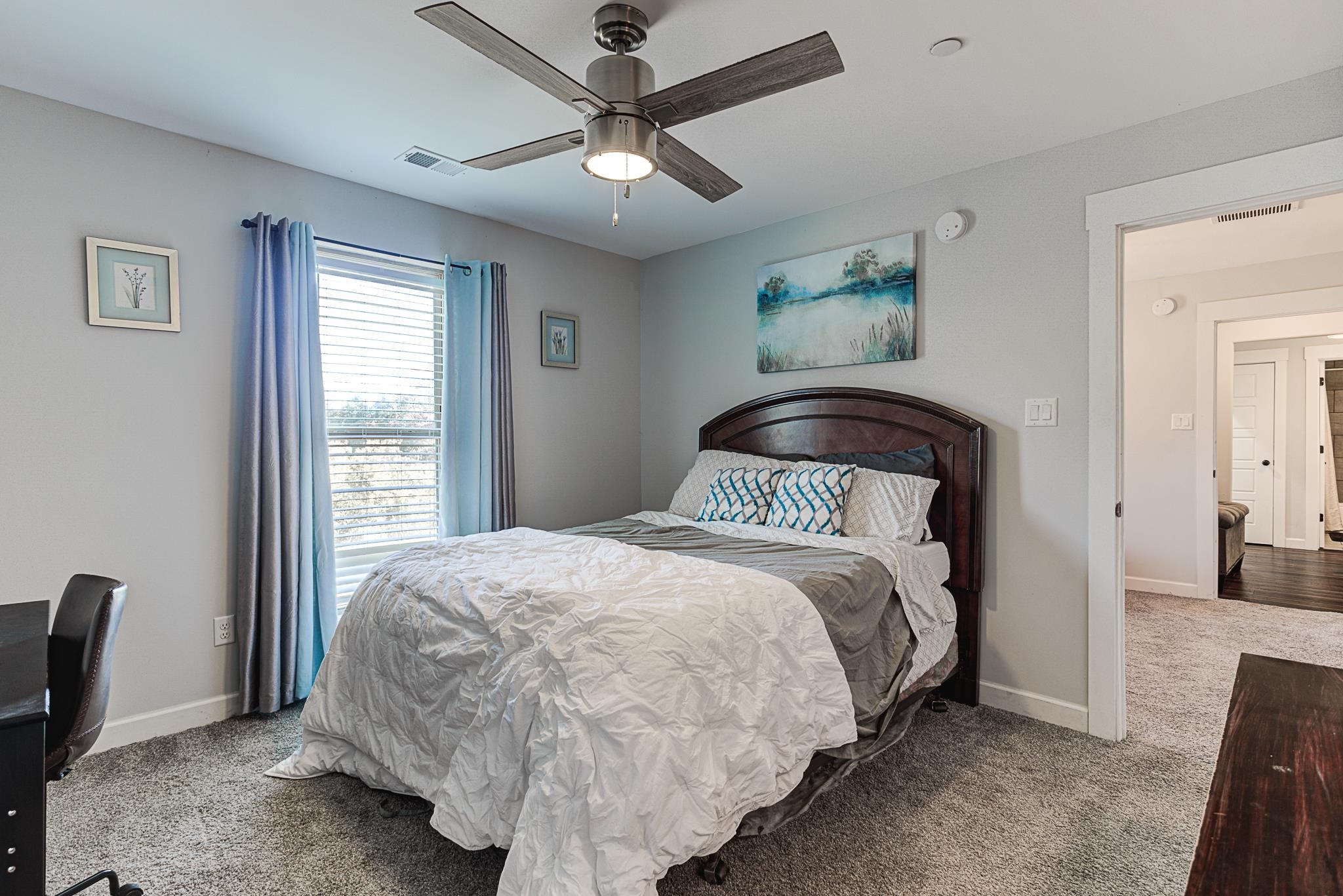 370 Wright Road Piperton, TN 38017 - Photo 24 of 31 Carpeted bedroom featuring ceiling fan