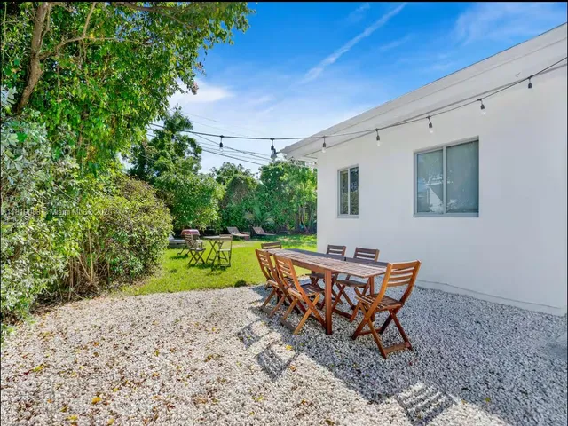 a view of a lounge chair in the patio
