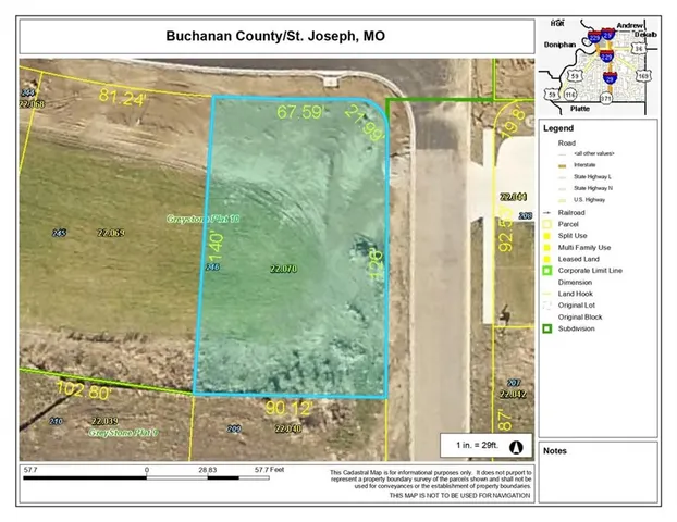 $82,500 | 4708 Woodland Shores, St. Joseph, MO 64505