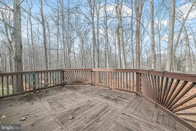 a view of a wooden fence