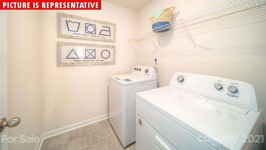 106 Sierra Road Mooresville, NC 28117 - Photo 32 of 32 a utility room with dryer and washer