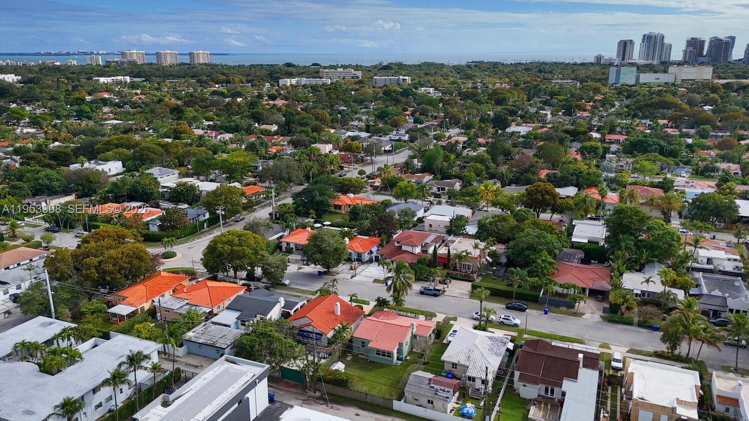 2431 Southwest 22nd Terrace Miami, FL 33145 - Photo 14 of 16 an aerial view of a city