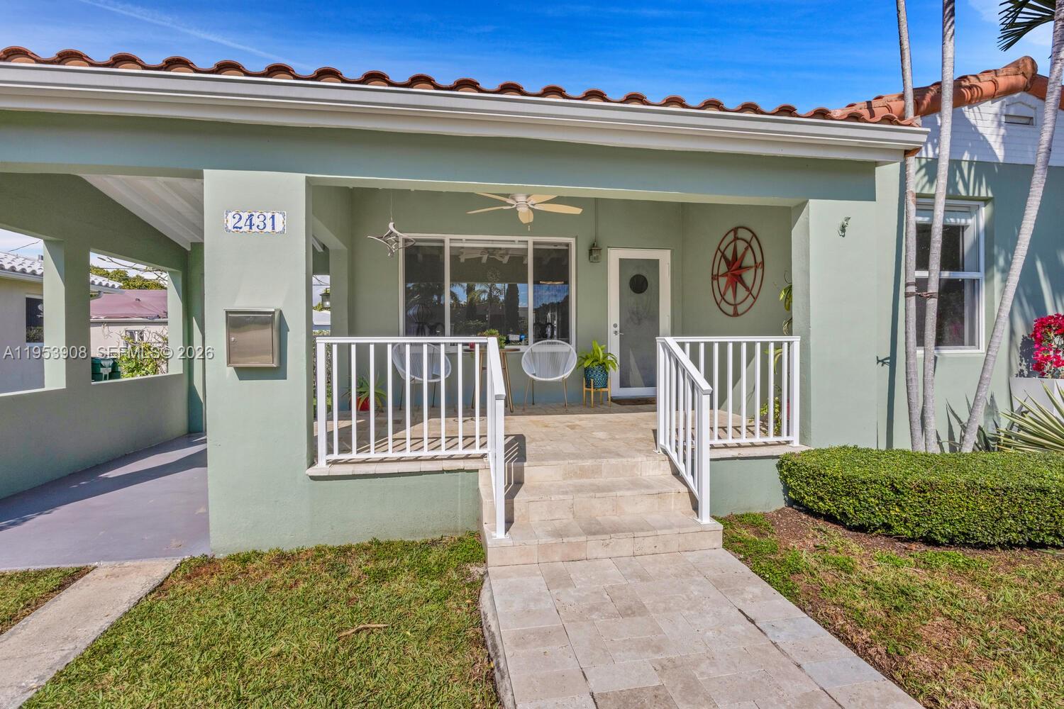 2431 Southwest 22nd Terrace Miami, FL 33145 - Photo 16 of 16 a view of a door of the house
