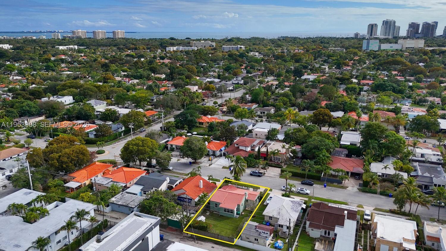 2431 Southwest 22nd Terrace Miami, FL 33145 - Photo 8 of 16 an aerial view of a city