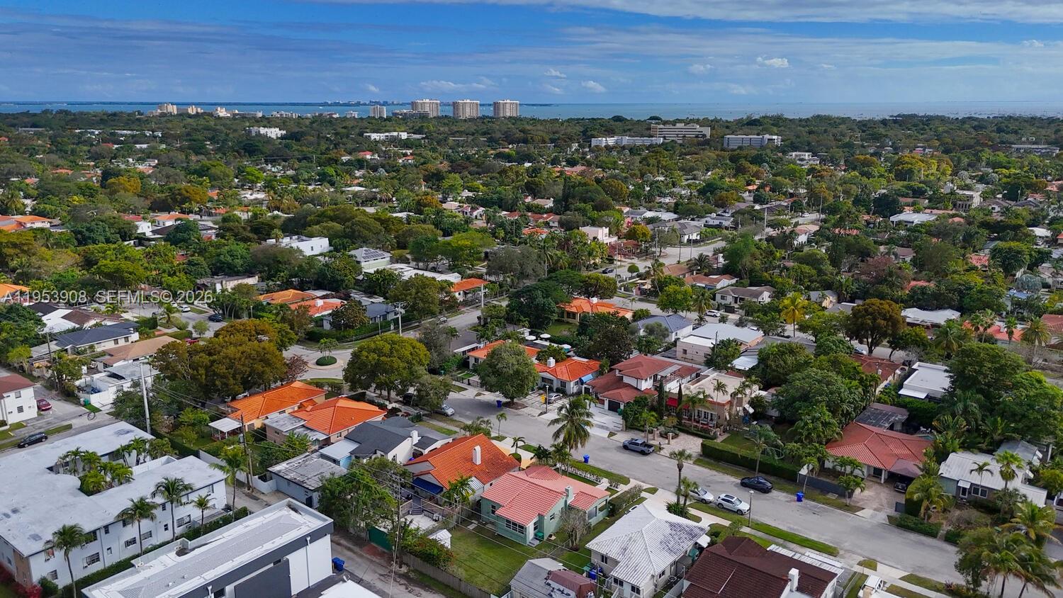 2431 Southwest 22nd Terrace Miami, FL 33145 - Photo 9 of 16 an aerial view of residential houses with outdoor space and trees