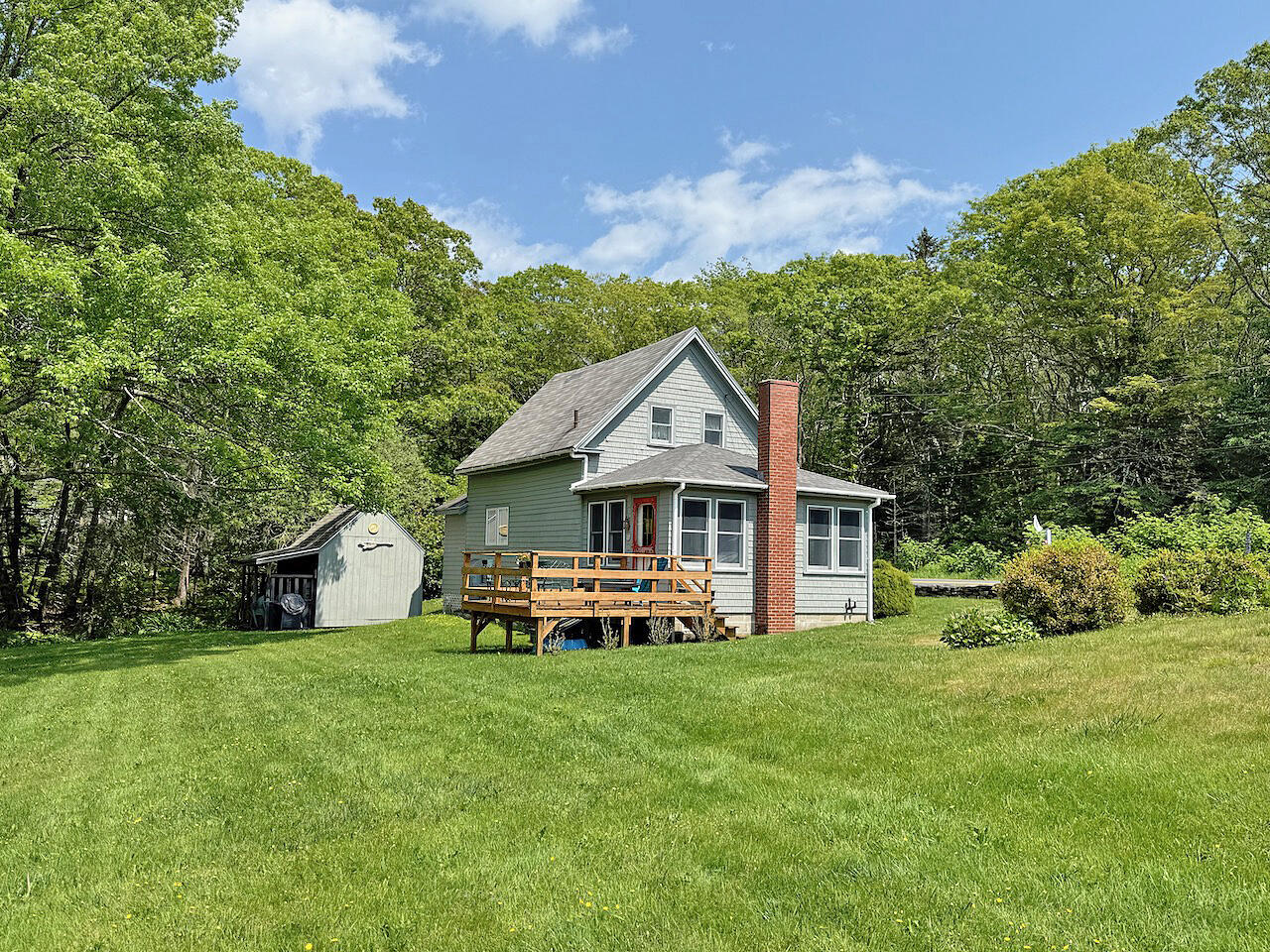 99 Huddle Road New Harbor, ME 04554 - Photo 3 of 22 Back Yard Exterior