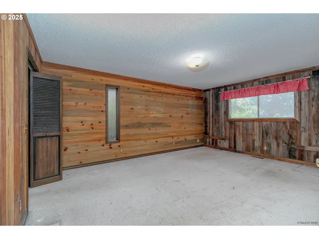 a view of a room with window