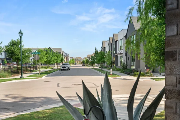 a view of a patio with swimming pool