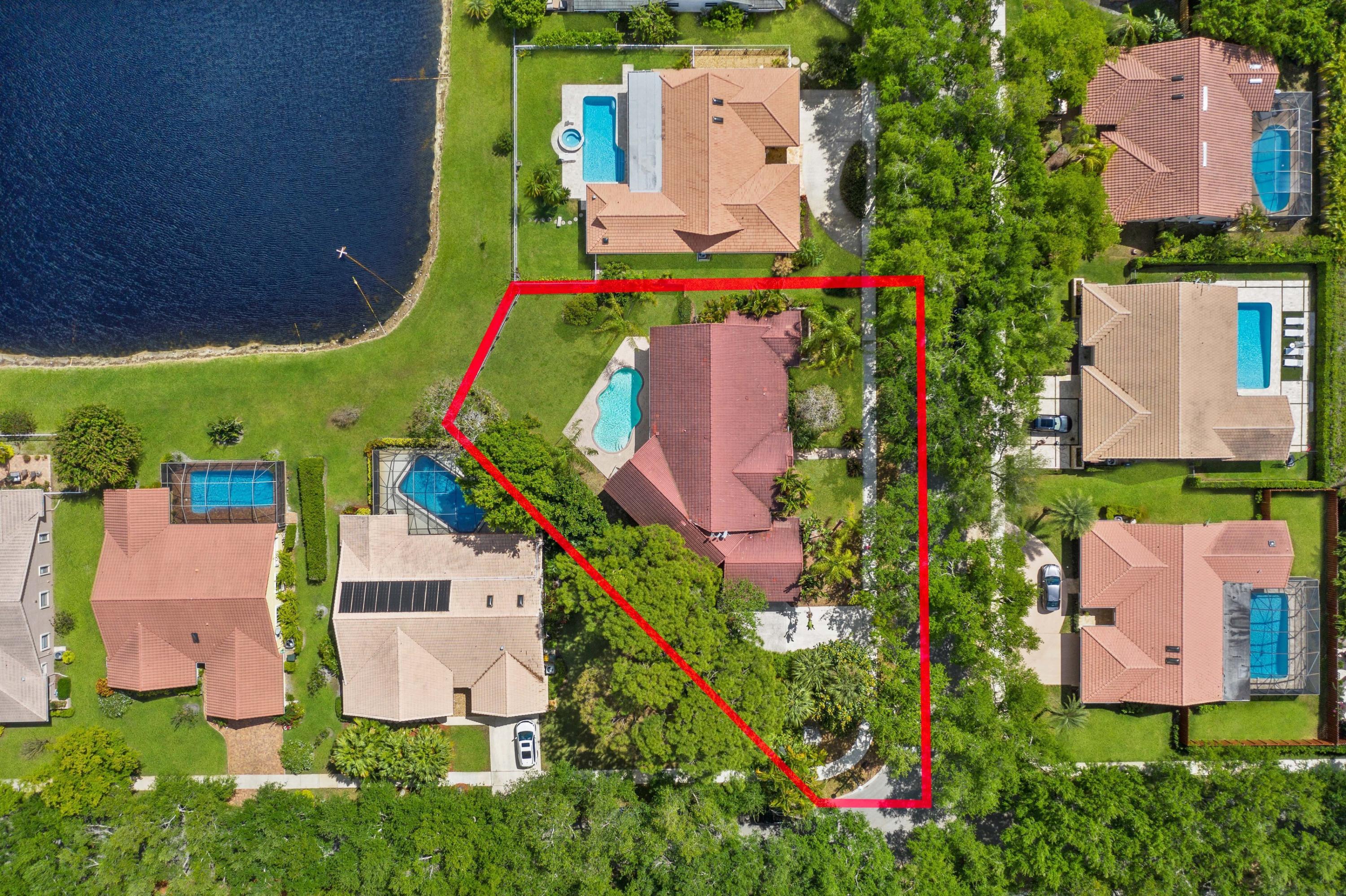 2687 Northwest 39th Street Boca Raton, FL 33434 - Photo 23 of 34 an aerial view of a house