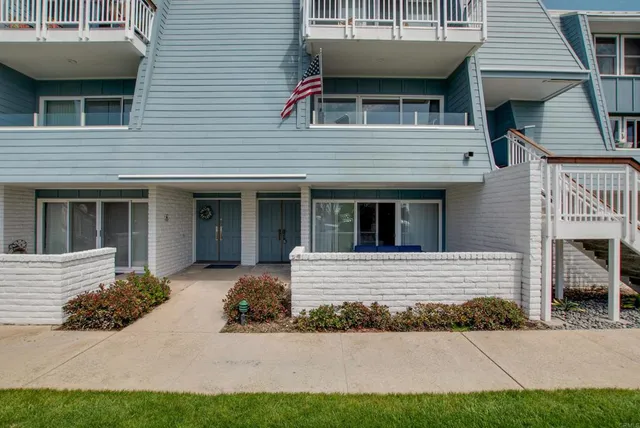 a view of a house with a large windows
