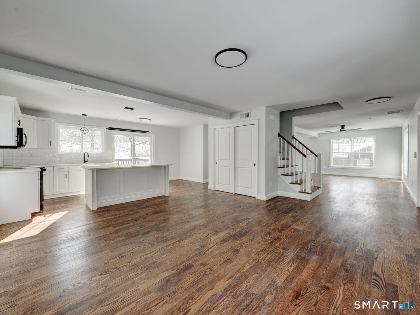 368 Reservoir Road New Britain, CT 06052 - Photo 5 of 32 a view of a kitchen with wooden floor and a kitchen