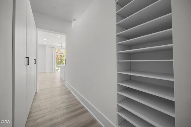 wooden floor in a gallery