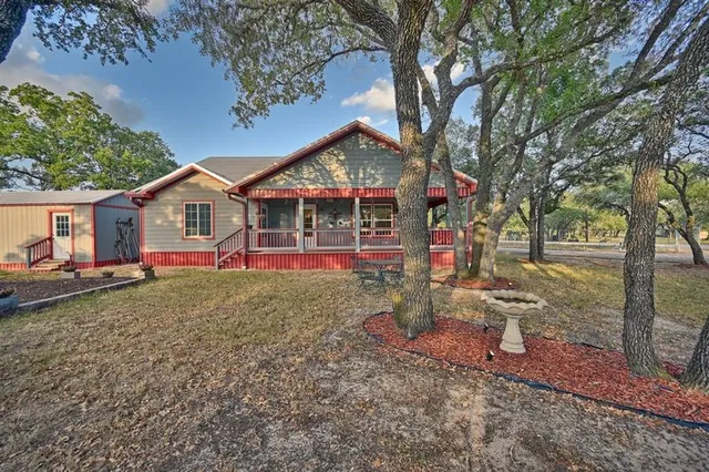 a storage room with furniture