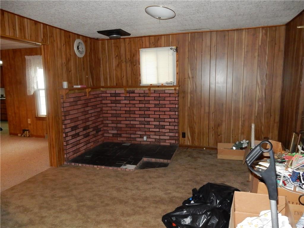 517 Mt Jackson Road New Castle, PA 16102 - Photo 8 of 16 Den with place for wood burner